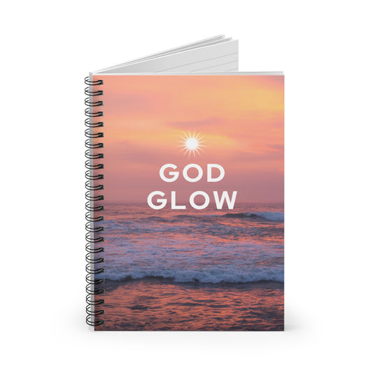 GodGlow: Inspirational Spiral Notebook